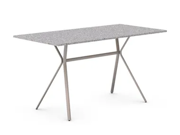 CURVA - Rectangular marble contract table by Vela Arredamenti - view 2